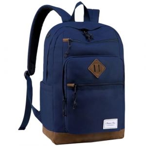Chase Chic Sac &Agrave; Dos Homme Femme - Sac D'&eacute;cole Antivol Sac De Ville D'affaires Loisirs R&eacute;sistant &agrave; L'eau Pour College Travail &Eacute;cole Voyage Adolescent &eacute;tudiants 18,8L Bleu (Chase Chic, neuf)