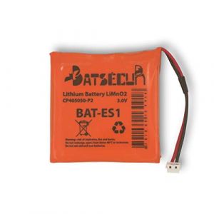 BATS&Eacute;CUR - Pile Alarme Bat-ES1 Compatible Batt-ES1, CP405050-P2, Batt-RKP1, Pyronix - 3V 4Ah LiMnO2 (SecuriDeal, neuf)