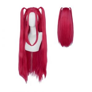 Perruques Déguisement Femme - Perruques Cosplay Film Dessin Animé Femmes - Accessoire Capillaire Pour Fête Halloween Soirée Déguisement Femmes Adultes (qinlkam, neuf)