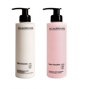 Academie - Lait Demaquillant 500 ml & Tonique Hypo Sensible 500ml (Beauty-offers, neuf)