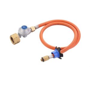 Cadac Jeu d'adaptateurs HP vers LP - Métal - Plastique - Alimentation en gaz - Accessoires pour grillades - Gris - Orange - Barbecue (CADAC | Dometic, neuf)