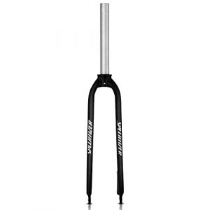 splumzer 1-1/8" 26/27.5/29" Fourche VTT en Alliage d'Aluminium avec Frein à Disque Rigide, 28.6mm Tube Droit sans Filetage Fourche Avant de VTT Superlight (Nior, 27.5 Pouces) (ZTZ Accessoires Vélo, neuf)