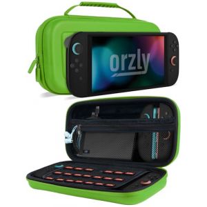 Orzly Étui de Transport pour Console Nintendo Switch 2 (2025), étui Rigide avec Rangement Intelligent pour Accessoires et 20 Poches pour Jeux, édition Coffret Cadeau (Syntiga Europe - FR, neuf)