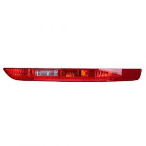 KIMISS Feu arrière de Pare-Chocs arrière, Feu Arrière de Pare-Chocs Arrière Droit sans Fil 8R0945096, Feu Stop Feu Stop, Adapté pour 2009-2016, ABS, Rouge (Eugeeu, neuf)