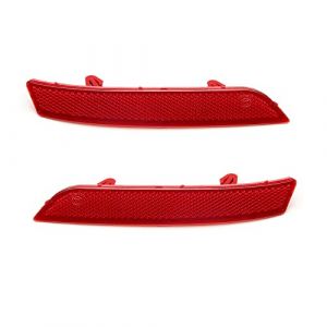 iFutniew Feu de RéFlecteur de Pare-Chocs ArrièRe pour 508 508 2010 2011 2012 2013 2014 Lampe D'Avertissement de Barre de Feux de Pare-Chocs ArrièRe (Lixijiedianpu, neuf)