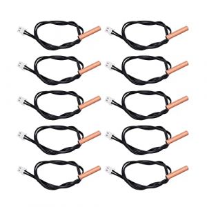 Oumefar Sonde de Capteur de Température 10K, Sondes de Thermistance étanches pour Climatiseur, avec Cuivre PVC, Sondes de Thermistance étanches pour Climatiseur (Lanxued, neuf)