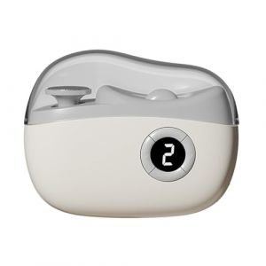 2 IN-1 Electric Automatic Nails Clippers Nails File Fingernail Cutter Rechargeable Automatic Nails Cutter Nails Trimmer Trimmer Trommer Finnernail Cutter Electric Ental (PLMN, neuf)