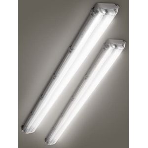 Neon Led avec 2 Tubes 120cm,36W 3600LM LED Tube LEDPlafonnier,4000K Blanc neutre Tube LED Plafonnier,IP65 Reglette &Eacute;tanche LED,Plafonnier N&eacute;on Tube LED pour Garage Atelier Sous Sol Salle de Bain,2pcs (SIXTYTHREE, neuf)