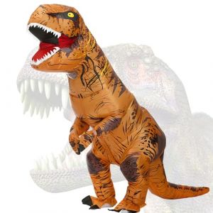 RYTHMARTS Costume de Dinosaure Gonflable D&eacute;guisement Dinosaure Gonflable Adulte Costumes d'Halloween Gonflables (Shuwei-EU, neuf)