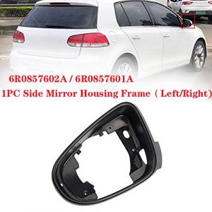 Karriter Coque de rétroviseur côté droit pour Golf 6 MK6 R20 6R0857602A Noir (taiyuankunzhenpan, neuf)