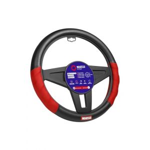 Sparco Progetto Corsa SPC1102L Spc Couvre volant Rouge/Noir (Kalindra LTD, neuf)