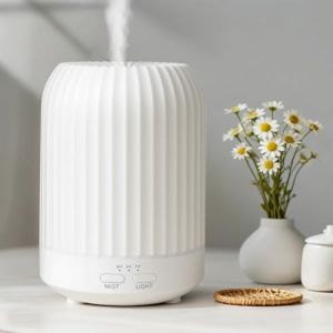 Diffuseur d'Huile Essentielle 250ML Diffuseur de Parfum Electrique Ultrasonique Diffuseur Huile Essentielle avec Minuterie D'arr&ecirc;t Automatique De 7 Couleurs pour Chambre, Spa, Yoga, Massage (Trans Cargo Success, neuf)