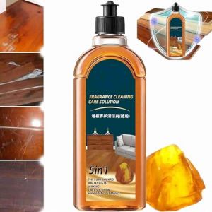 Nettoyant de sol, détachant et anti-odeurs à double action, protège les finitions naturelles des planchers, polissage et restaurateur de sols en bois dur de 479,1 g, brillance naturelle, élimine les (WENZHOUWENYUAN, neuf)