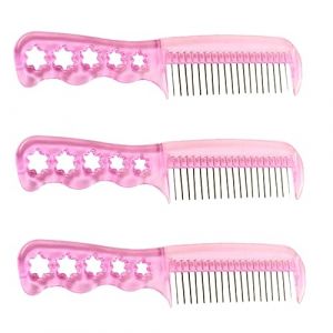 FONDOTIN 3 pièces Brosse à Cheveux pour Poupée de Brosses Statiques pour Perruques Outils de Soin des Cheveux pour Garçon Fille Accessoires de Coiffure Pratiques et Confortables (KIOONG, neuf)