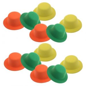 minkissy 12 Pi&egrave;ces Couver-chef chapeau bec de canard pour enfants joli chapeau avec clip bec de canard avec clip pince &agrave; cheveux (Master Self, neuf)