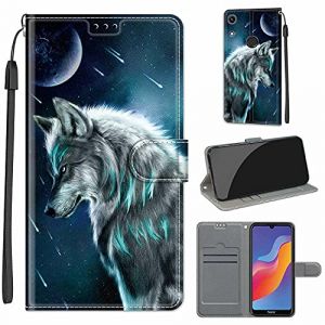 TOMYOU Coque pour Huawei Y6 2019 / Honor 8A, Coque pour Huawei Y6 2019, Protection Housse en Cuir PU, [Emplacements Cartes], [Fonction Support] Compatible pour Huawei Y6 2019 (6,09") (WGR Global Business, neuf)