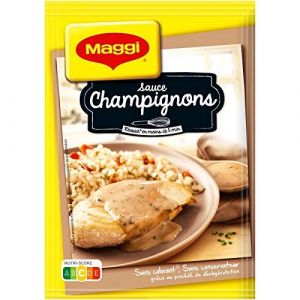NESTLE MAGGI - Sauce Déshydratée Saveur À L'Ancienne Aux Champignons Émincés 27G - Lot De 3 (Les Trois Mousquetaires, neuf)