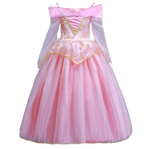 ELSA & ANNA Robe Princesse pour Filles - Déguisement Reine des Neiges pour Filles - Robe Princesse Filles pour Fêtes, Anniversaires, Déguisements & Halloween - Deguisement Robe de Princesse - 4-5 ans (UK1STCHOICE-ZONE, neuf)