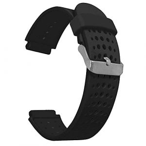 AISPORTS Compatible avec Garmin Forerunner 735XT Bracelet en Silicone pour Femmes,Souple et Respirant de 16mm pour Bracelet de Sport pour Garmin Forerunner 220/230/235/620/630/735/Approach S20/S5/S6 (AISPORTS, neuf)