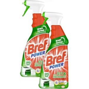 Bref Power Lot de 2 bouteilles de produit dégraissant en spray 2 x 750 ml (SofortVendam, neuf)