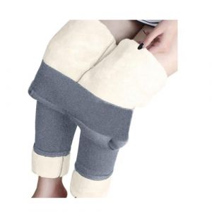 Legging Polaire Femme Grande Taille Hiver Molletonn&eacute; Chaud Pantalon Fuseau Taille Haute Thermique Leggings Fourr&eacute; Chauffant Coton Collants Jogging (UZHIUO, neuf)