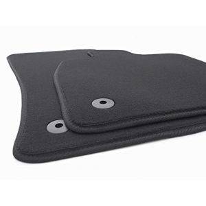 kh Teile Jeu de Tapis de voiture en velours pour Seat Leon III (5F/Tous les mod&egrave;les) Qualit&eacute; constructeur (khteile, neuf)