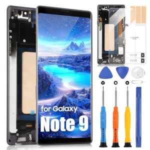ARSSLY &Eacute;cran LCD pour Samsung Note 9 LCD Display pour Samsung Galaxy Note9 N960F N960U 6.4" Ecran de Rechange Replacement Tactile Digitazer Assembl&eacute;e avec R&eacute;paration Kit(, Noir avec Cadre, Incell) (Little Wasp, neuf)