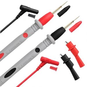 ULTRICS Câble de Test pour Multimètre, Kit de Fils de Tests pour Multimètres Contient des Pinces Crocodiles, Sondes, Prises en U, Broches de Tests, Broches d'extension, Sonde de Test pour Multimètre (ETHER FR, neuf)