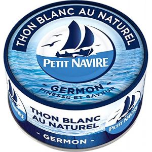 PETIT NAVIRE - Thon Blanc Naturel 140G - Lot De 4 - Vendu Par Lot (March&eacute; Parisien, neuf)