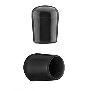 EMFA Embout Rond pour Tube 20 mm Noir Lot de 5 Capuchon polyethylene Protection Tuyau Embout Pied Chaise Meubles Ronds (EMFA GmbH, neuf)