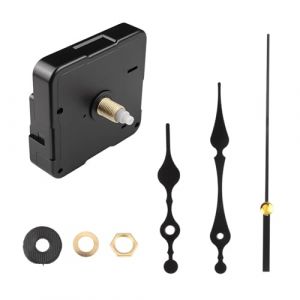 Mouvement d'Horloge &agrave; Quartz Silencieux, Mouvement M&eacute;canisme Horloges, Mecanisme Horloge Complet avec Aiguilles, Pour R&eacute;paration Ou Cr&eacute;ation d'Horloges Murales DIY Maison Salon Bureau H&ocirc;tel (TaoTaoBu, neuf)