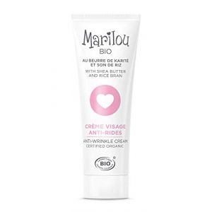 Marilou Bio - Crème Visage Anti-Rides Bio Aloe Vera et Son de riz - Rides - Fermeté - Eclat - 99% d'ingrédients d'origine naturelle - Tous types de peaux -30 ml (Oleifera, neuf)