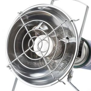 Tidevib Chauffage au gaz propane/butane - R&eacute;chaud de camping - 1,0 kW - Pour voyage par temps froid - Pour r&eacute;servoirs de gaz &agrave; cassette (baishangyishangmao, neuf)