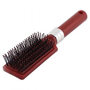 Ruilogod Peigne de coiffure rectangulaire &agrave; poils ondul&eacute;s Rouge fonc&eacute; (id:51 bd6 ef f51 376 (DWD-union, neuf)