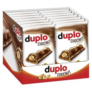 Ferrero duplo Chocnut - Avec trois noisettes entières - 7 paquets de 5 barres individuelles (7 x 130 g) (Joytaly, neuf)