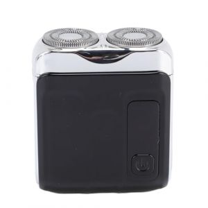 Pocket Mini Electric Trimmer Portable Beard Trimmer Mini Electric Trimmer Pocket Size Rechargeable LED Affichage pour le Voyage (Noir) (Huseifer, neuf)