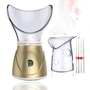 Apstour FS 60 Purple Sauna facial, vaporisateur facial pour les soins cosmétiques du visage, ouvre les pores et hydrate, vapeur bienfaisante, convient aussi pour l'aromathérapie et l'inhalation (AILIANUK, neuf)
