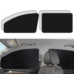 XCBYT Pare Soleil Voiture Magnétique 4 Pièces, Rideau Voiture Occultant, Pare Soleil Voiture Arriere Bebe, Protection Solaire Voiture, Protection Vie Privée (XCBYT-FR, neuf)