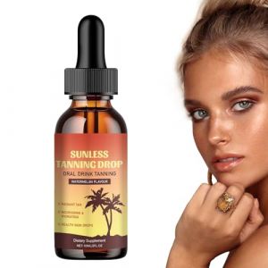 Gouttes Autobronzantes Visage,Gouttes Visage Bronzage - 60ml Effet Lumi&egrave;re Unifiant pour Hommes et Femmes (chaojiu, neuf)