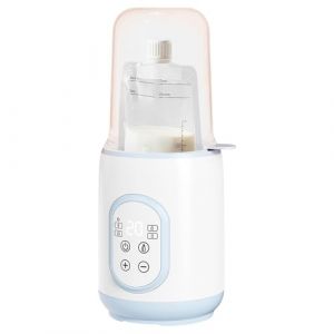 Chauffe Biberon Bebe - 8 En 1 Chauffe-Biberons Électrique Rapide - Temporizzazione/Contrôle De La Température Funzione - Pour Décongelation, Chauffage Des Aliments Bébés, Lait Maternel Ou En Poudre (ziancy, neuf)