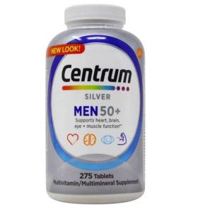 Centrum Multivitamin/mineral for Men 50+, 250 Tablets by Centrum (Power Khan UK, neuf)