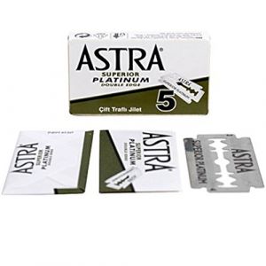 Astra Platinum supérieure à double tranchant Lames de rasoir - 30 Ct 30 Blades (Taconic Shave & Parker Safety Razor, neuf)
