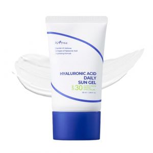 Isntree Hyaluronic Acid Daily Sun Gel 50 ml SPF 30 Hydratant pour un usage quotidien (Riva Beauty, neuf)