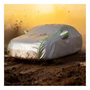 Bache Voiture Exterieur pour Renault Twingo 1 Phase 2 1993-2007,Mat&eacute;riau Respirant, R&eacute;sistant Au Sable, &agrave; La Pluie Et &agrave; La Neige, Adapt&eacute; &agrave; Toutes Les Saisons, avec Sac de Rangement (jinlangmaoyishanghang, neuf)