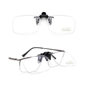 TERAISE Lunettes de lecture &agrave; clip,blocage de la lumi&egrave;re bleue,Loupe &agrave; clip ultra-l&eacute;g&egrave;re pour hommes femmes lunettes,Loupes de lecture &agrave; clip pour(1.0X) (HEZHISTORE, neuf)