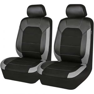 HHCVLUZI Housses De Si&egrave;ge Avant De Voiture, pour Nissan Qashqai e-Power (J12) 2022-2024 Imperm&eacute;able Antid&eacute;rapant Housses De Si&egrave;ge Avant Coussins Couvre Protections Si&egrave;ge,Grey (ZYLU Biz Studio, neuf)