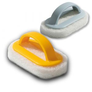 2 Pièces Brosse Éponge Ligne d'eau, Brosse ÉPonge Ligne d'eau Brosse Piscine Nettoyage Et Accessoires, Brosse Ligne d’Eau Piscine pour Nettoyer Piscine Spa Baignoires Murs (PengXinDianZi, neuf)
