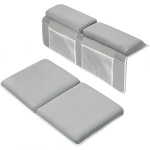 Support de bain pour b&eacute;b&eacute;, genouill&egrave;re de bain et coudi&egrave;re, genouill&egrave;re, genouill&egrave;re de bain pour b&eacute;b&eacute; avec repose-coude, ensemble pour grande baignoire avec organisateur de (Kangtes, neuf)