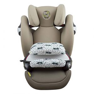 JYOKO KIDS Housse de Accessoire pour siège auto bébé en coton compatible avec Cybex Pallas M et B - Fix (Raccoon) (JYOKO, neuf)