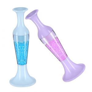 FONDOTIN 2 pi&egrave;ces Stylo Nail Art Pot de Fleur Outil Pointage Pr&eacute;cis Refillable pour Manucure DIY Stylo Peinture Multifonction pour Per&ccedil;age et Broderie Ongles Compatible D&eacute;butants et (KIOONG, neuf)